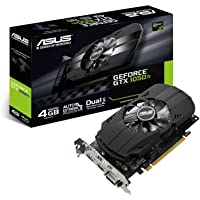 Los mejores  - ASUS PH-GTX1050TI-4G - Tarjeta gráfica (NVIDIA GeForce GTX 1050 Ti- 4 GB GDDR5- 7680 x 4320 Pixeles- GDDR5- PCI Express…